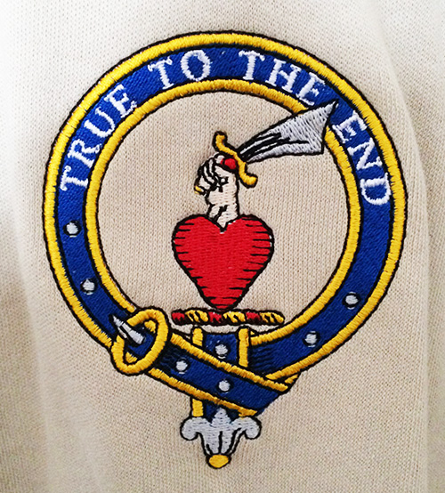 Orr Family Crest - Shirt Embroidery