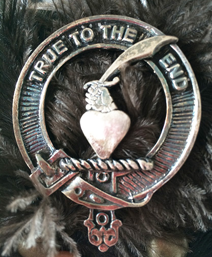 Orr Clan Badge Casting for Scottish Bonnet