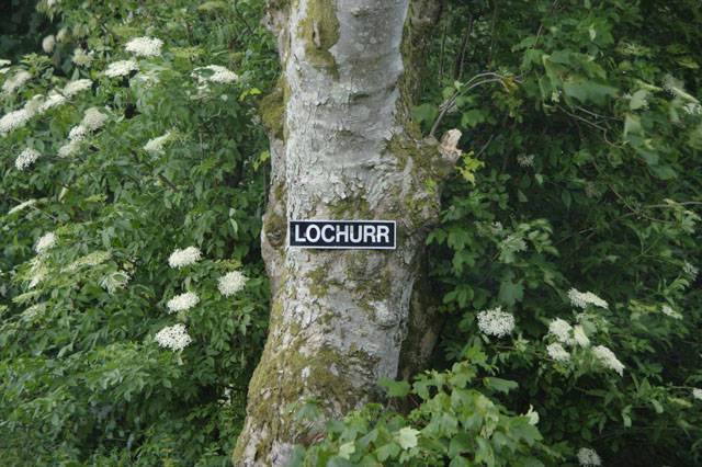 Loch Urr Sign