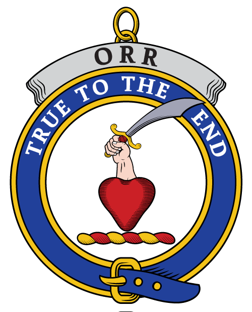 Orr Clan Badge with Header